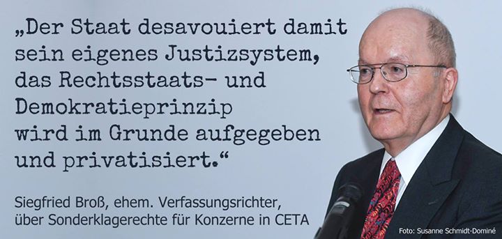 Was sagen eigentlich ehemalige Verfassungsrichter über  #CETA? ...