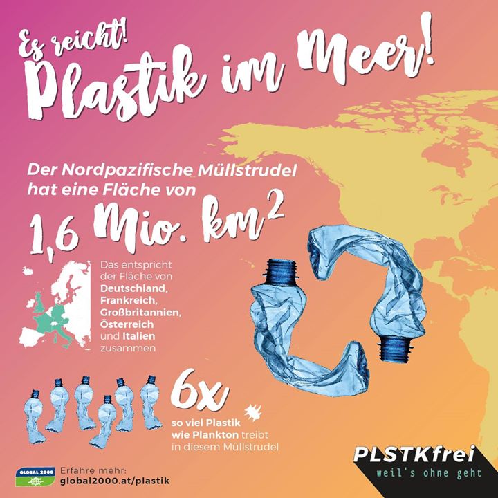 6-mal so viel Plastik wie Plankton⁉️⁉️⁉️ Lass uns gemeinsam was gegen die Plasti...