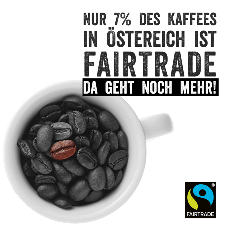 In den vergangenen vier Jahren wurden mehr Tassen FAIRTRADE-Kaffee konsumiert, a...